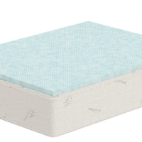 Tempflow® Serene™ 2-Inch Thick Plush Gel-Infused Kool-Flow™ Memory Foam Mattress Topper
