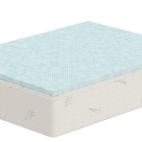 Tempflow® Serene™ 2-Inch Thick Plush Gel-Infused Kool-Flow™ Memory Foam Mattress Topper