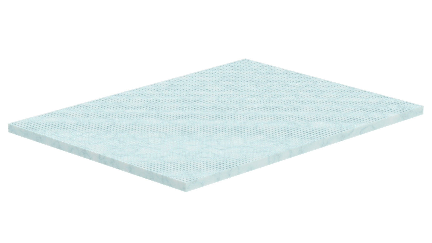 Tempflow® Serene™ 2-Inch Thick Plush Gel-Infused Kool-Flow™ Memory Foam Mattress Topper