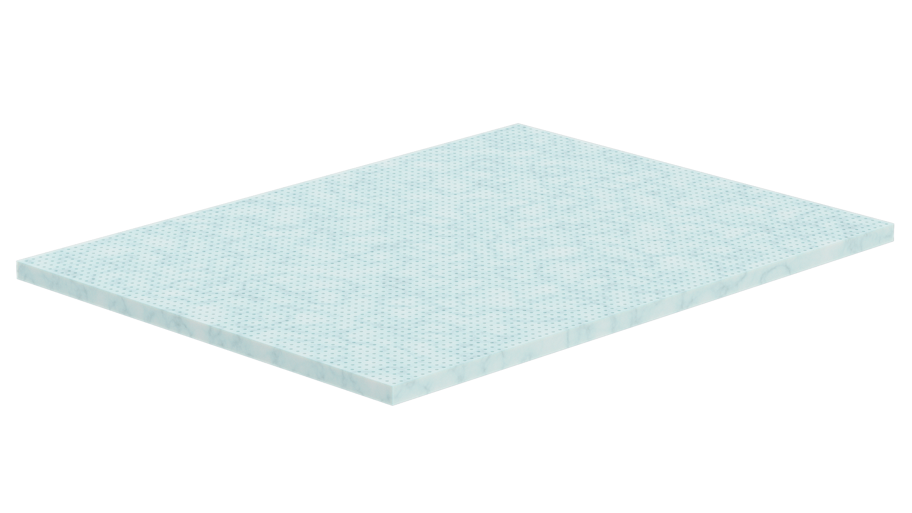 Tempflow® Serene™ 2-Inch Thick Plush Gel-Infused Kool-Flow™ Memory Foam Mattress Topper