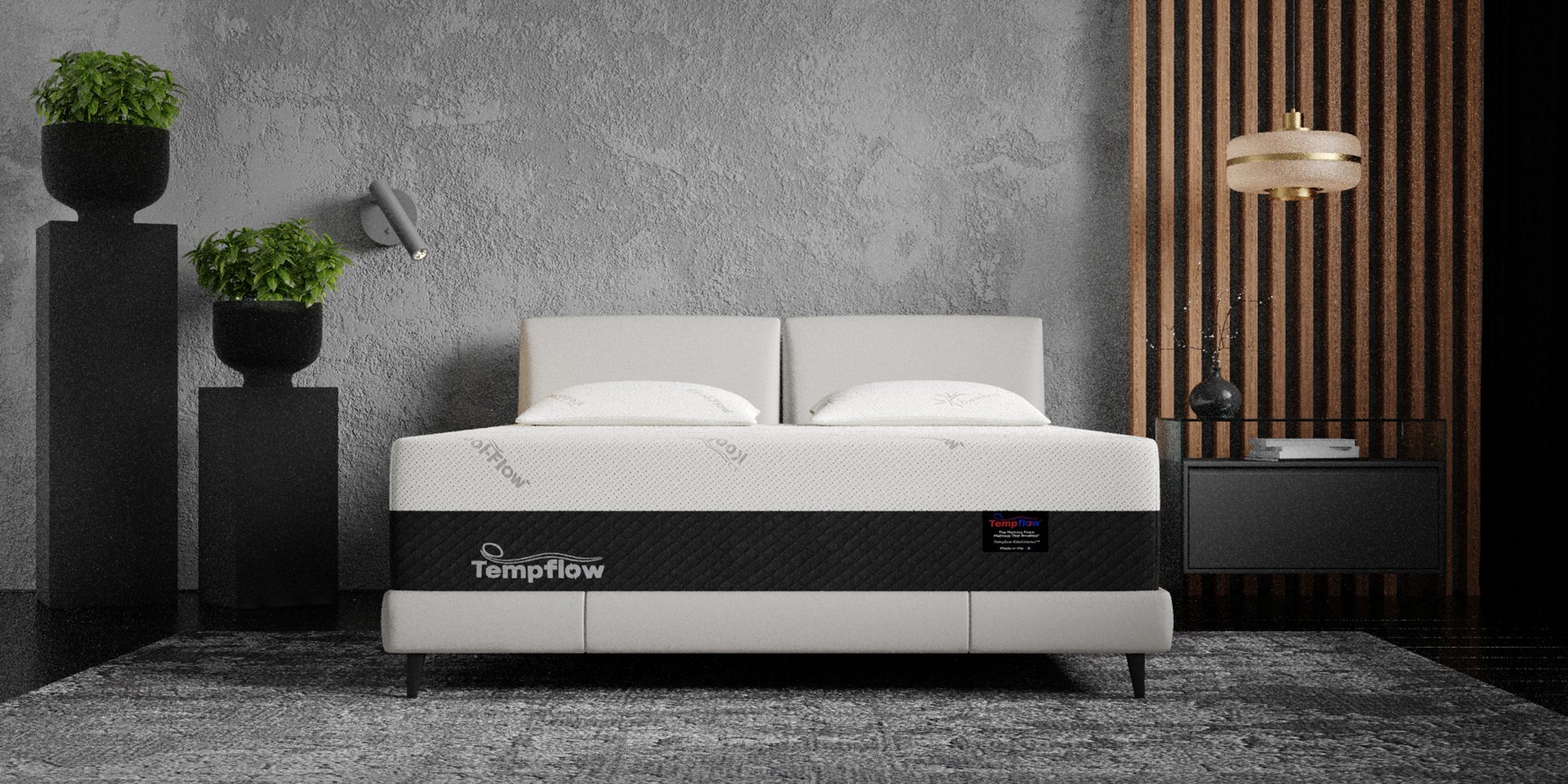 Tempflow Supreme Contour Firm Memory Foam Mattress