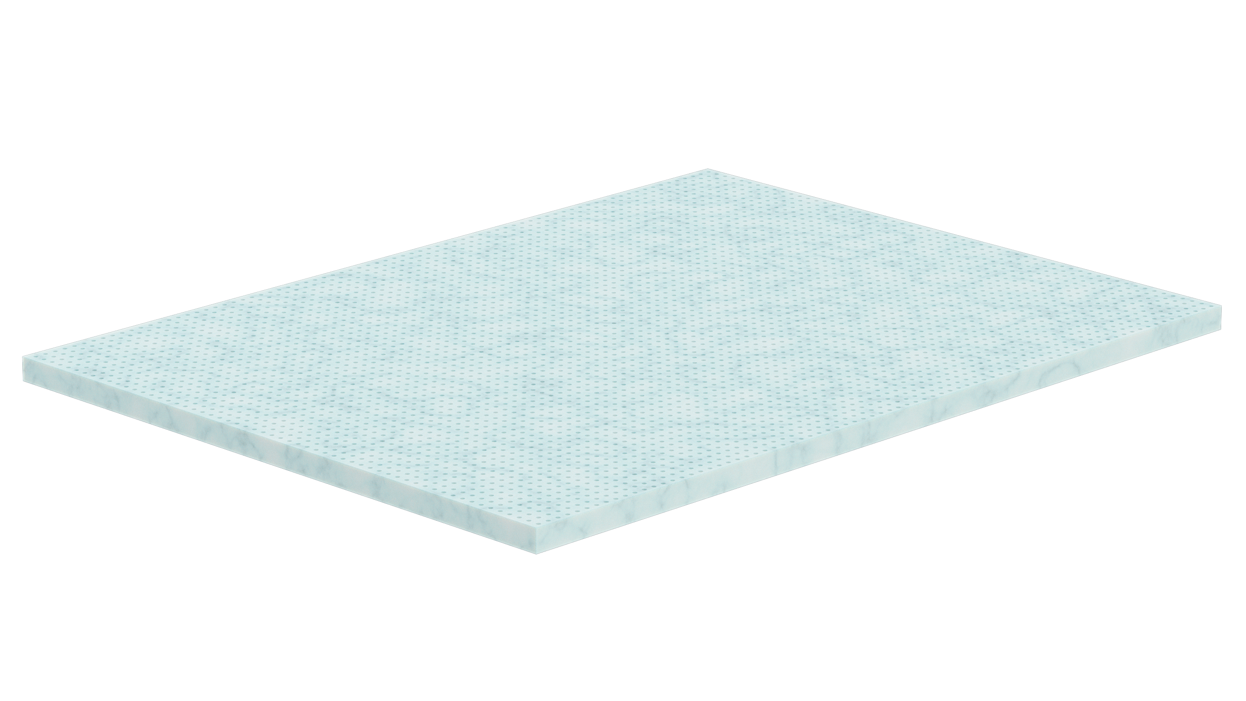 Tempflow® Serene™ 2-Inch Thick Plush Gel-Infused Kool-Flow™ Memory Foam Mattress Topper