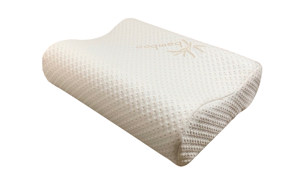 Bamboo Curve Pillow + Extra Foam