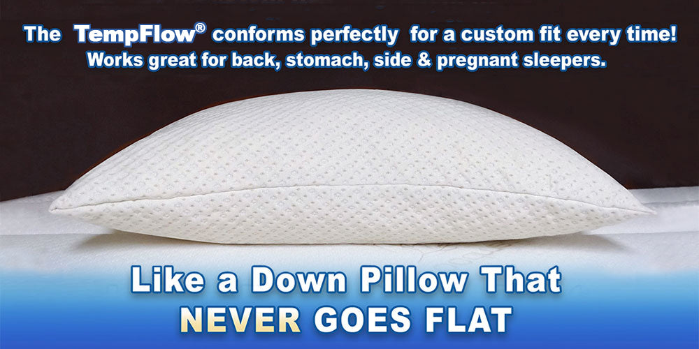 Free Flow Adjustable Memory Foam Pillow