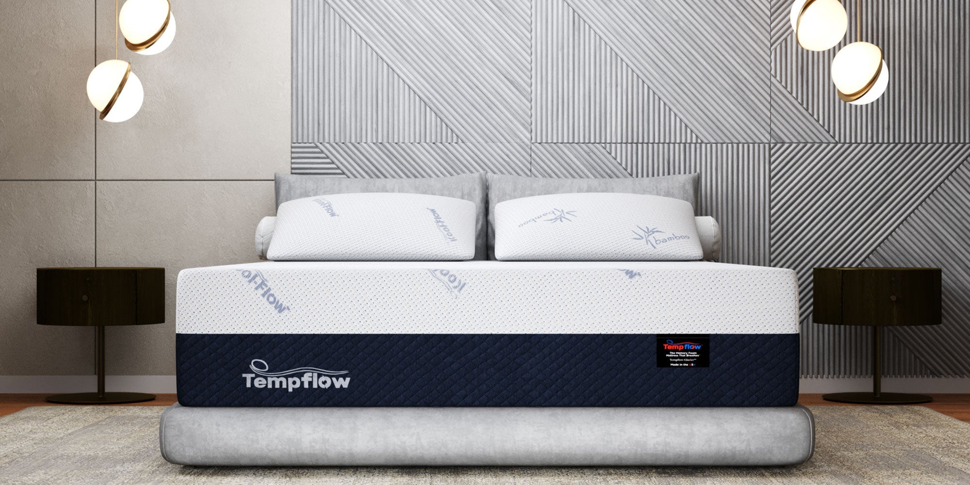 Tempflow® UltraFirm™ Supreme Most Luxurious Extra-Firm Memory Foam M